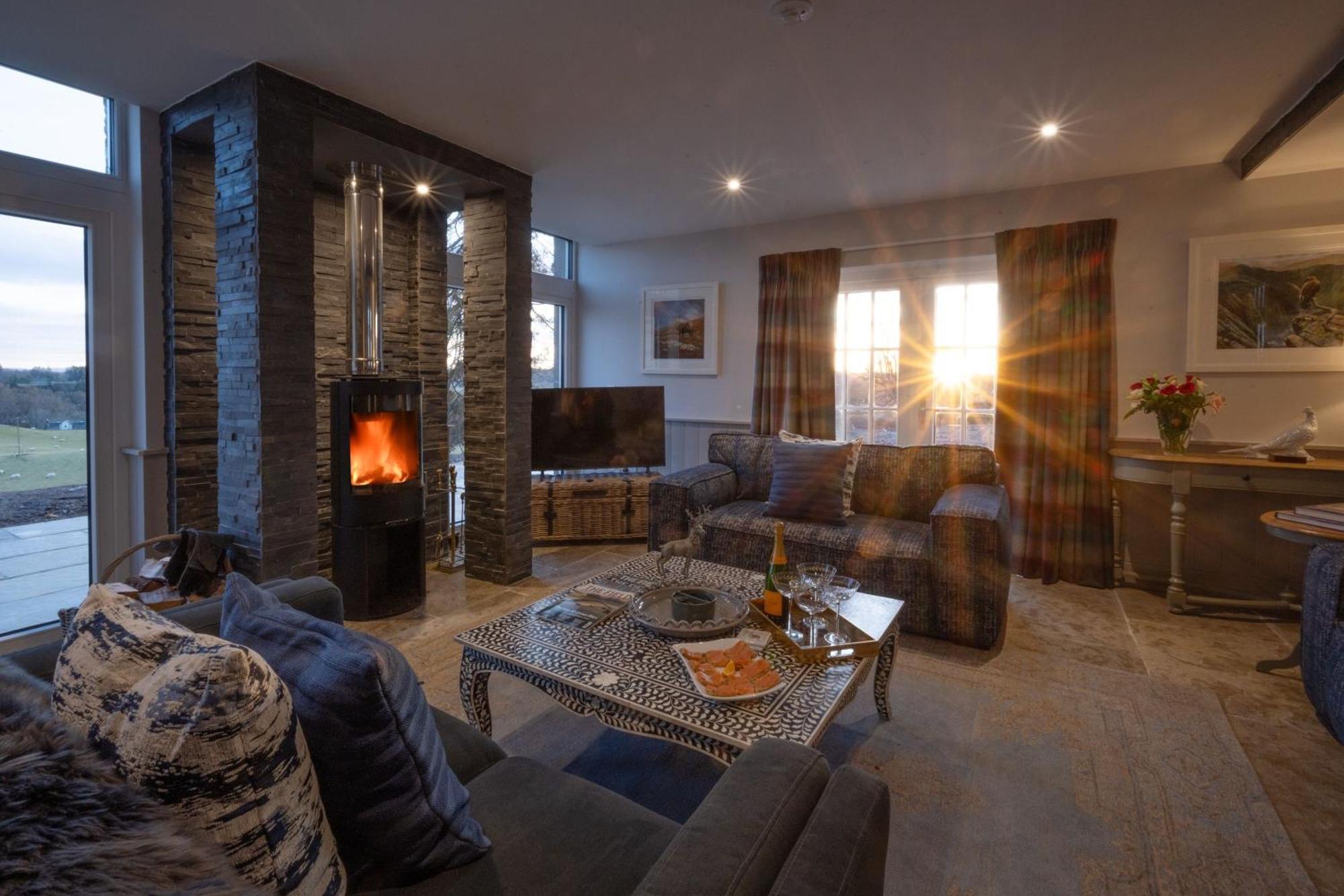 Milton Farm Villa Buchanty Buitenkant foto