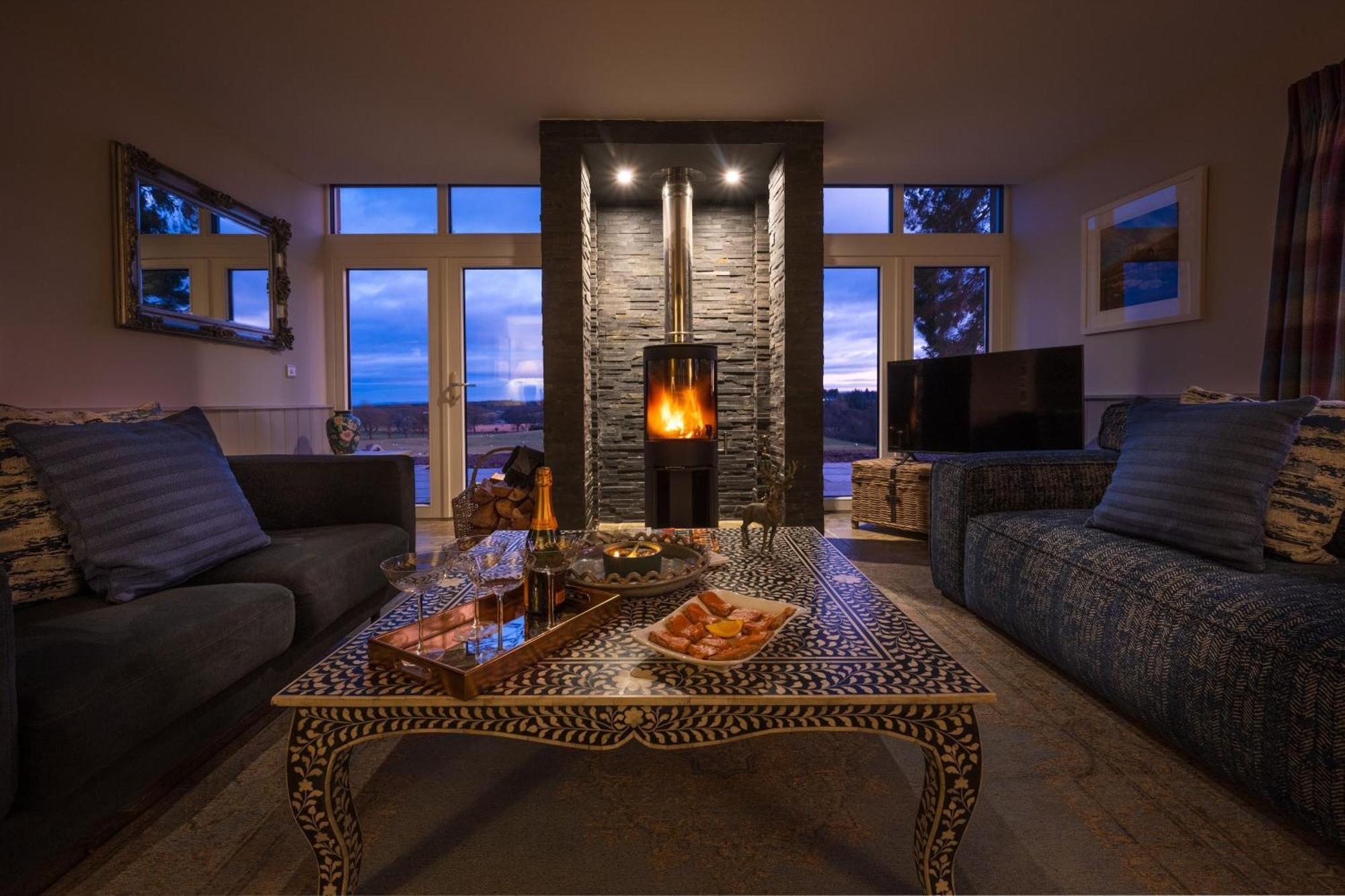 Milton Farm Villa Buchanty Buitenkant foto